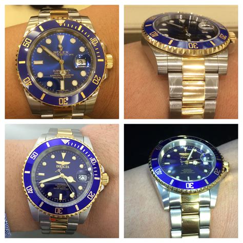 invicta watch that looks like rolex submariner|invicta pro diver specs.